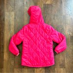 Faded Glory hot pink/pink reversible hooded puffer jacket, juniors size XL 14/16 Photo 8
