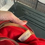 Dooney & Bourke red suede large shoulder/hobo Photo 10