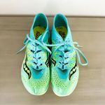 Saucony Neon Blue Yellow Endorphin 2 Track Shoes sz 7.5 Photo 2