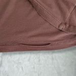 Lola Brown Slim Fit Short Sleeve Top with Ruched Details Size M Photo 5