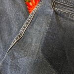 Elan  Darkwash Distressed‎ Hem Jeans Size Medium Photo 7