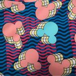 LuLaRoe  Retro Mickey Print Leggings Size Tall and Curvy Photo 2