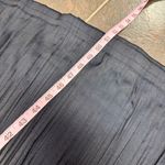 Anthropologie  Somerset Satin Short Sleeve Long Maxi Dress Black XS Photo 12