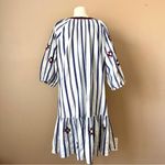 FIGUE | Embroidered Striped Boho Bria Dress Sz XXL Photo 6