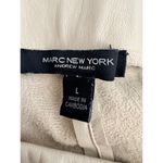 Marc New York Andrew Marc Faux Leather Pants Size L Beige Pull Photo 3
