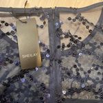 NWT Elegant sequin ‎ Navy Beaded Dress Blue Size XXL Photo 6