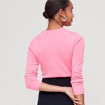 Aritzia Babaton Nathaniel Merino Wool Sweater Fluro Pink Photo 1