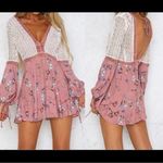 Hello Molly  Floral Crochet Dress Size 8 or US 4 Photo 0