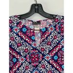 Tommy Bahama Womens Long Sleeve Persian Rashguard T-Shirt Purple Pink Sz Medium Photo 4