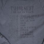 Taylor Swift The Eras Tour Merch Hoodie Dark Gray Dates Eras Graphic Size M Photo 12