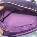 Victoria's Secret Purple and Gold Shoulder Bag with Heart Design Vintage 90s Y2K Photo 7