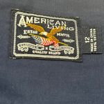 American Living Vintage (Ralph Lauren) Patchwork A-Line Mini Skirt Photo 4