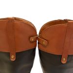 Franco Sarto Clove2 Two Tone Leather Riding Boots, Sz 6.5 Photo 7
