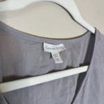 Garnet Hill  Kaftan Swim Coverup Embroidered Cotton Vacation Resort Beach Boho M Photo 4