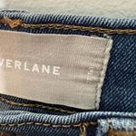 Everlane  women's distressed high rise denim blue jeans size 27 TALL (long) Photo 7