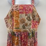 Tolani  Large Devika Dress Rose Floral Jumper Midi Fit & Flare Sundress Cottage Photo 3