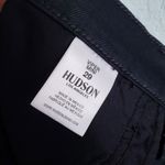 Hudson Jeans Hudson Black Embellished Viper Mini Skirt Photo 7