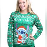 Disney stitch all over ugly Christmas sweater Photo 0