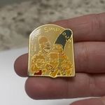 The Simpsons Collectible  TM 1990 Lapel Tack Pin Matt Groening 20th Century Photo 4