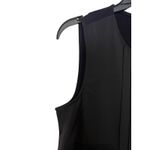 Banana Republic  Black Pleated Tank Top Sleeveless Keyhole Back Women XS NWT‎ Photo 4