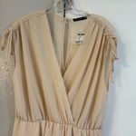 Vintage Sheer Cream Romper Whimsy Cottage Fairycore Bridal Deadstock M USA Lined Tan Size M Photo 1