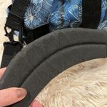 L.L. Bean Adventure Large 23” Duffle Bag in Blue Hawaiian Floral Tropical Print Photo 4