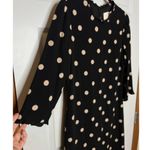 Kate Spade Black with Ivory Polka Dots Size 6 Mini Dress Photo 4