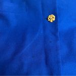 Charter Club Vintage  Wool Blazer Royal Blue Gold Photo 12