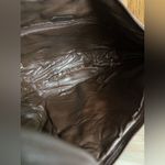 Anne Klein Vintage  for Calderon Brown Leather Hobo Shoulder Bag 90s Retro Chic Photo 10