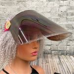 Pink Visor shield hat nwt Photo 2
