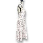 Hutch Anthropologie 8 White Floral Mini Dress Crossback Milkmaid Cottagecore Photo 3