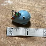 NWOT Baby Blue Rainbow Dinosaur Charm with Spring Hook Photo 10