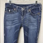 True Religion  Jeans Women's Size 29 Medium Blue Wash Low Rise Straight Leg Y2K Photo 1