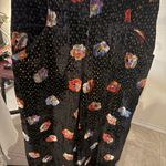 Anthropologie Pasquette Velvet Wide Leg Pants 2 Black Photo 0