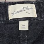 Universal Threads Universal Thread Women's High‎ Rise Wide Leg Jeans Black 14 NWT Photo 4