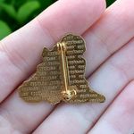 Vintage 1982 Orphan Annie & Dog Sandy Brooch Pin By Applause Gold Backing Multiple Photo 3