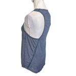 Lululemon On Track Singlet Heather Allover Steel Blue Running Tank Women Size XS Photo 2