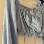 Le lis Blue Matching Skirt Crop Top Set Boutique Photo 2