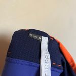 Oiselle  Sports Bra Running Purple Orange Strappy Size 6 No Pads Photo 3