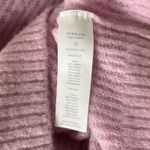 Everlane The Cocoon Crew Sweater in Alpaca Pink Ribbed Texture Size XS Photo 4
