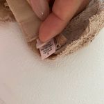 Lace Nude Bralette Women’s Small Beige Padded Wireless Bra Photo 2