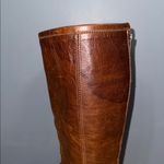 Frye women’s size 8B Phillip Studded Harness Tall Boots zips up back preloved Photo 6