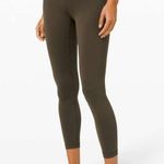 Lululemon Wunder Train High-Rise Tight/Leggings 25" Size 16 NWT Dark Olive Photo 2