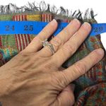 Style Palette Modal Shawl Black Paisley Border Wrap Scarf Large Soft 29x84 Photo 4