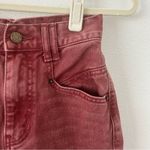 BDG Red Issa High Waisted Cowboy Jeans Photo 2