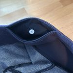 Lululemon Mid-Rise Navy Blue Twill Stretch Knit Legging, 8 Photo 6