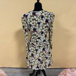 ASTR  Floral Ruched Waist Minidress Olive Floral S Photo 12