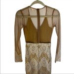 Luxxel  nude and white dress M Photo 4