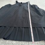 Athleta  Swing Forward Pleated Tank Top Black Size M Photo 11