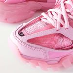 Balenciaga Track Clearsole Logo-Detailed Sneakers in Pink, Size 37 New +Dust Bag Photo 14